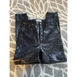 We the Free Free Leople Faux Leather High Rise Pants